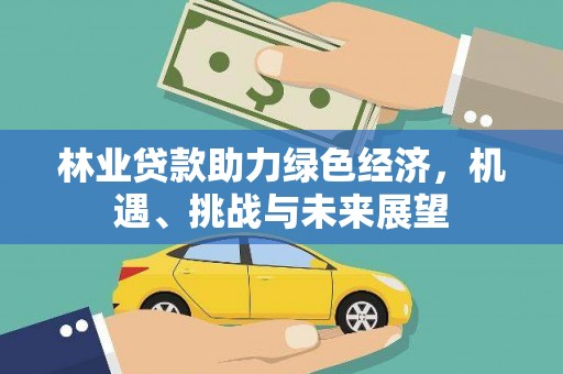 竹南林业贷款助力绿色经济，机遇、挑战与未来展望
