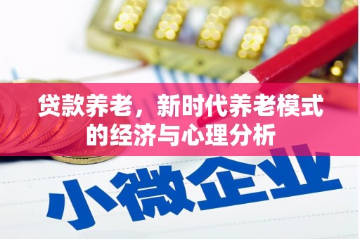 汇川贷款养老，新时代养老模式的经济与心理分析