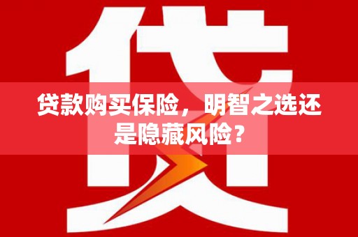 达拉特旗贷款购买保险，明智之选还是隐藏风险？