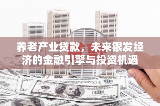 惠济养老产业贷款，未来银发经济的金融引擎与投资机遇