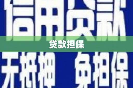 青阳贷款担保