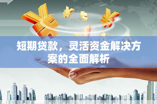 东至短期贷款，灵活资金解决方案的全面解析
