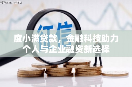 来宾度小满贷款，金融科技助力个人与企业融资新选择