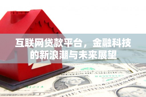 晋州互联网贷款平台，金融科技的新浪潮与未来展望
