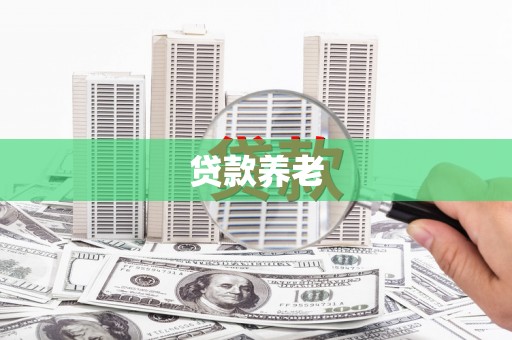 南康贷款养老