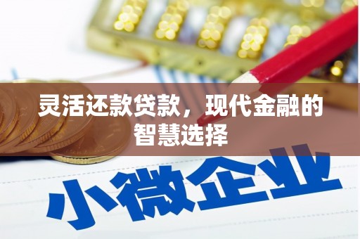 广灵灵活还款贷款，现代金融的智慧选择