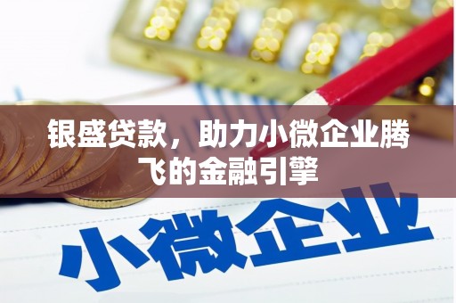 郁南银盛贷款，助力小微企业腾飞的金融引擎