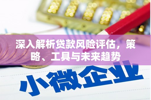 台南深入解析贷款风险评估，策略、工具与未来趋势