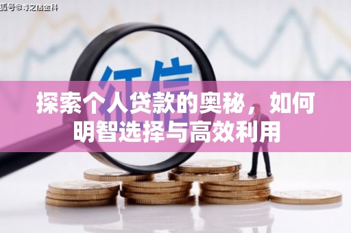 曲水探索个人贷款的奥秘，如何明智选择与高效利用