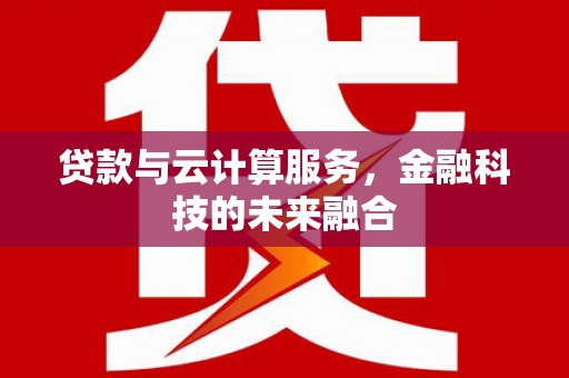 新华贷款与云计算服务，金融科技的未来融合