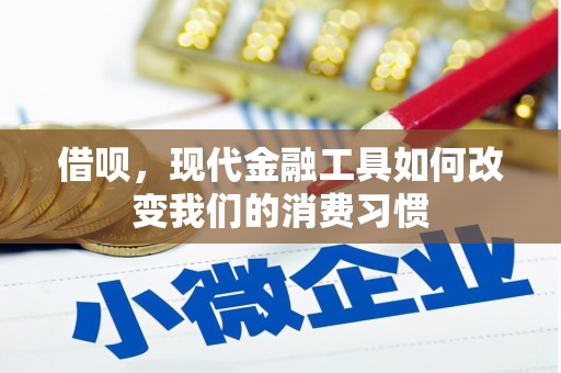 顺城借呗，现代金融工具如何改变我们的消费习惯