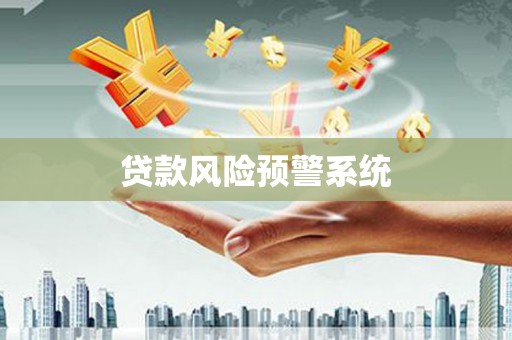 大武贷款风险预警系统